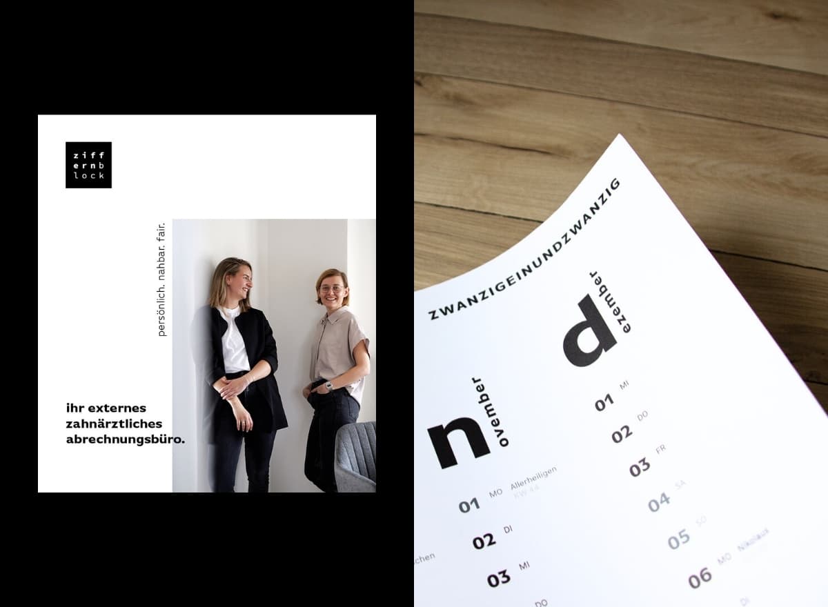 Geschäftsausstattung, Postkarten, Kalender